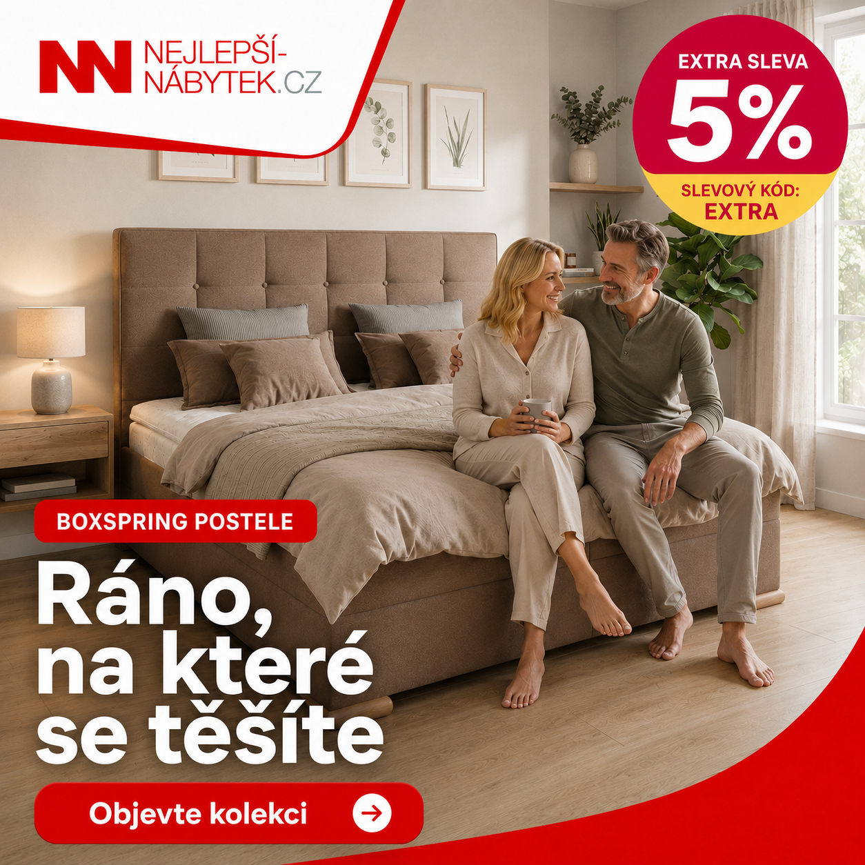 Inspirace pro výběr boxspring postele