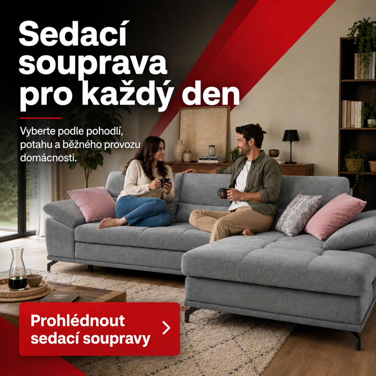 Sedací souprava pro každý den