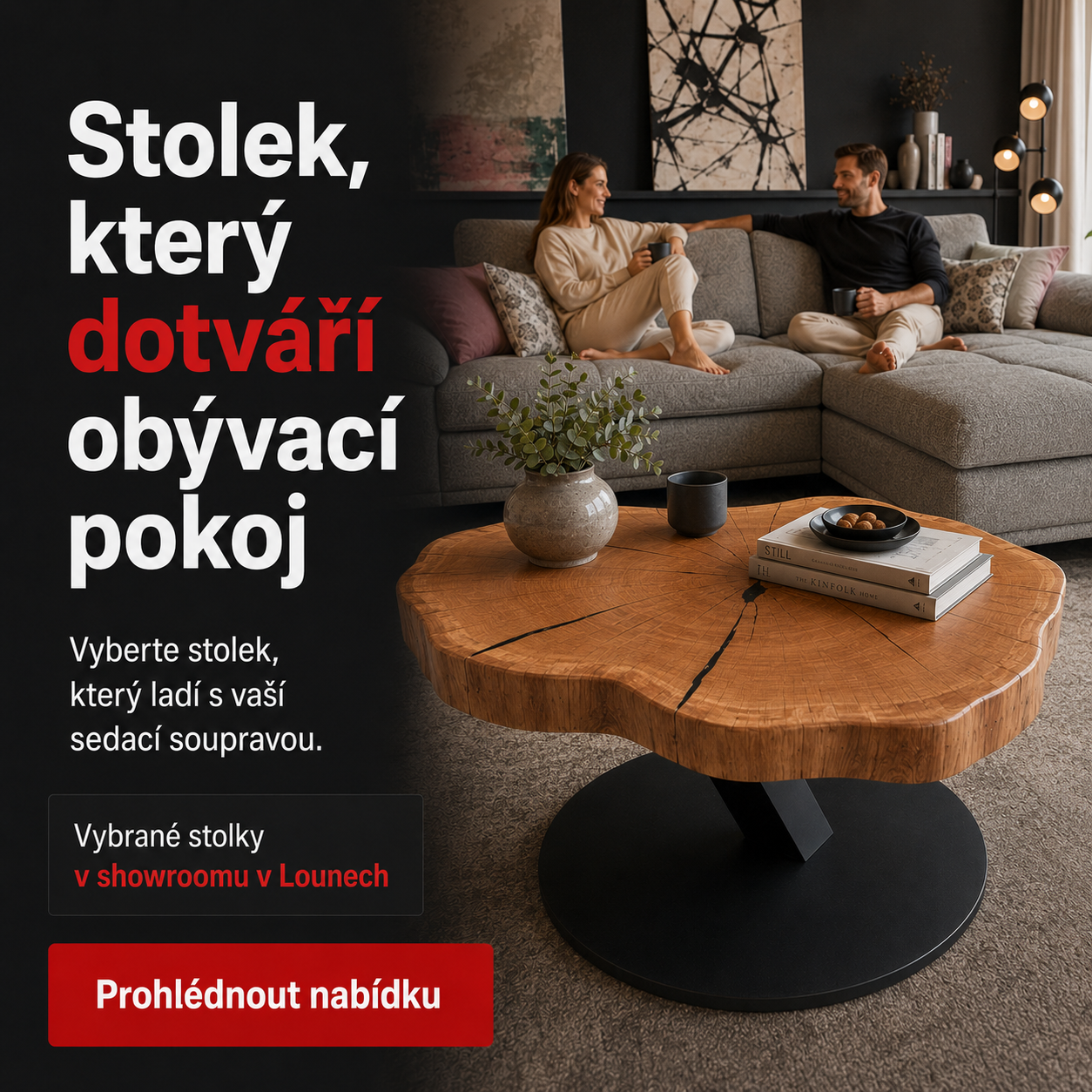 Výběr konferenčních stolků k sedací soupravě