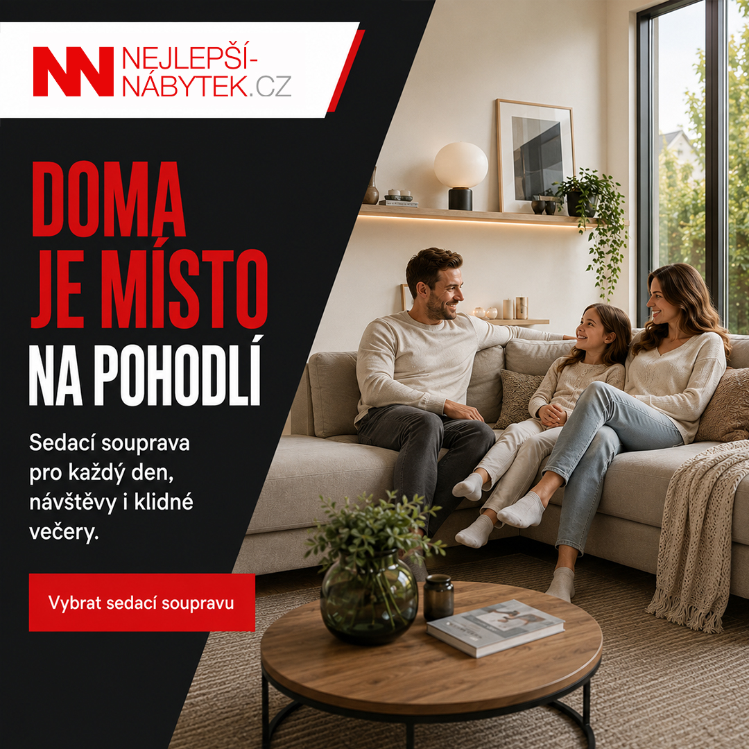 Sedací souprava pro každodenní pohodlí