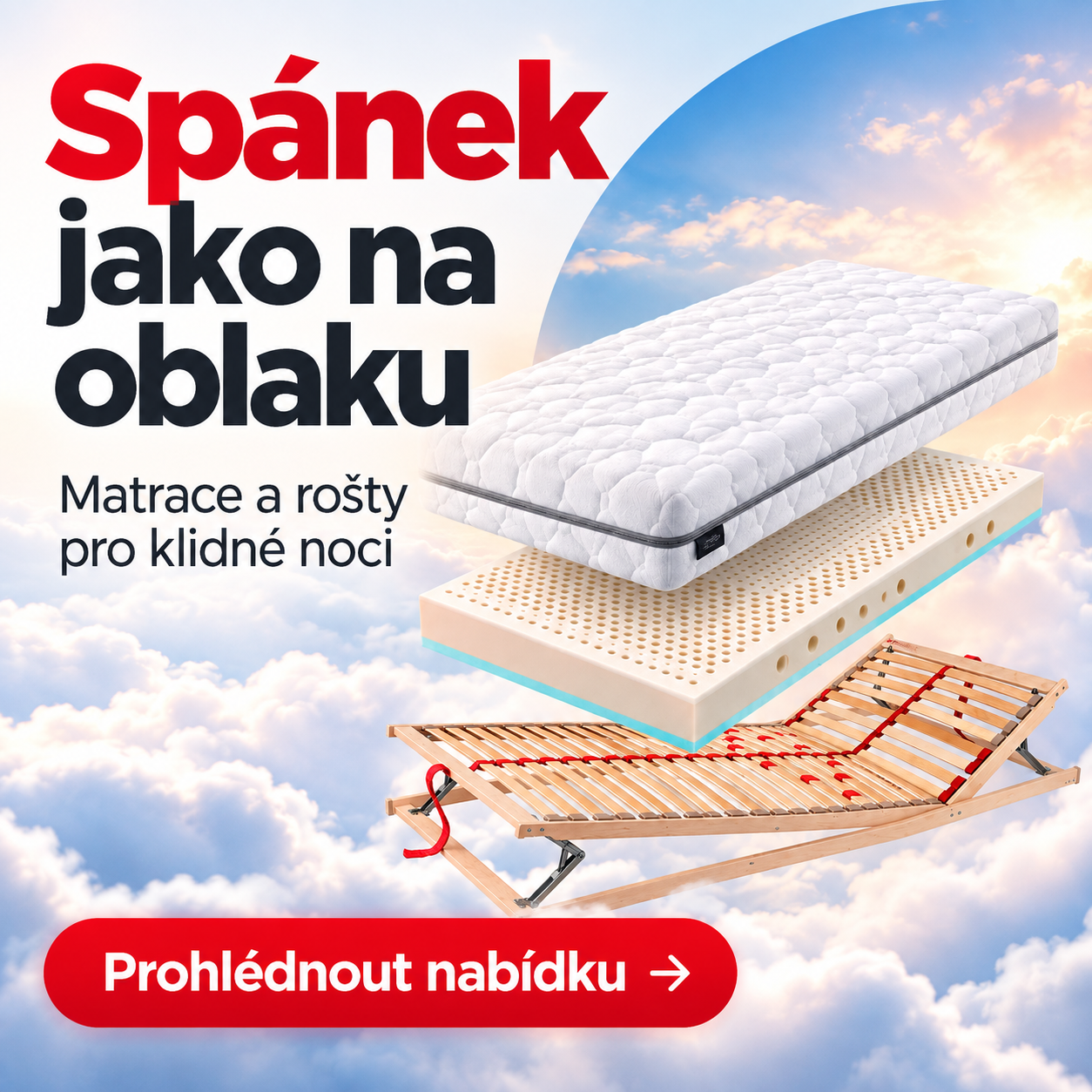 Výběr matrace a roštu pro klidný spánek