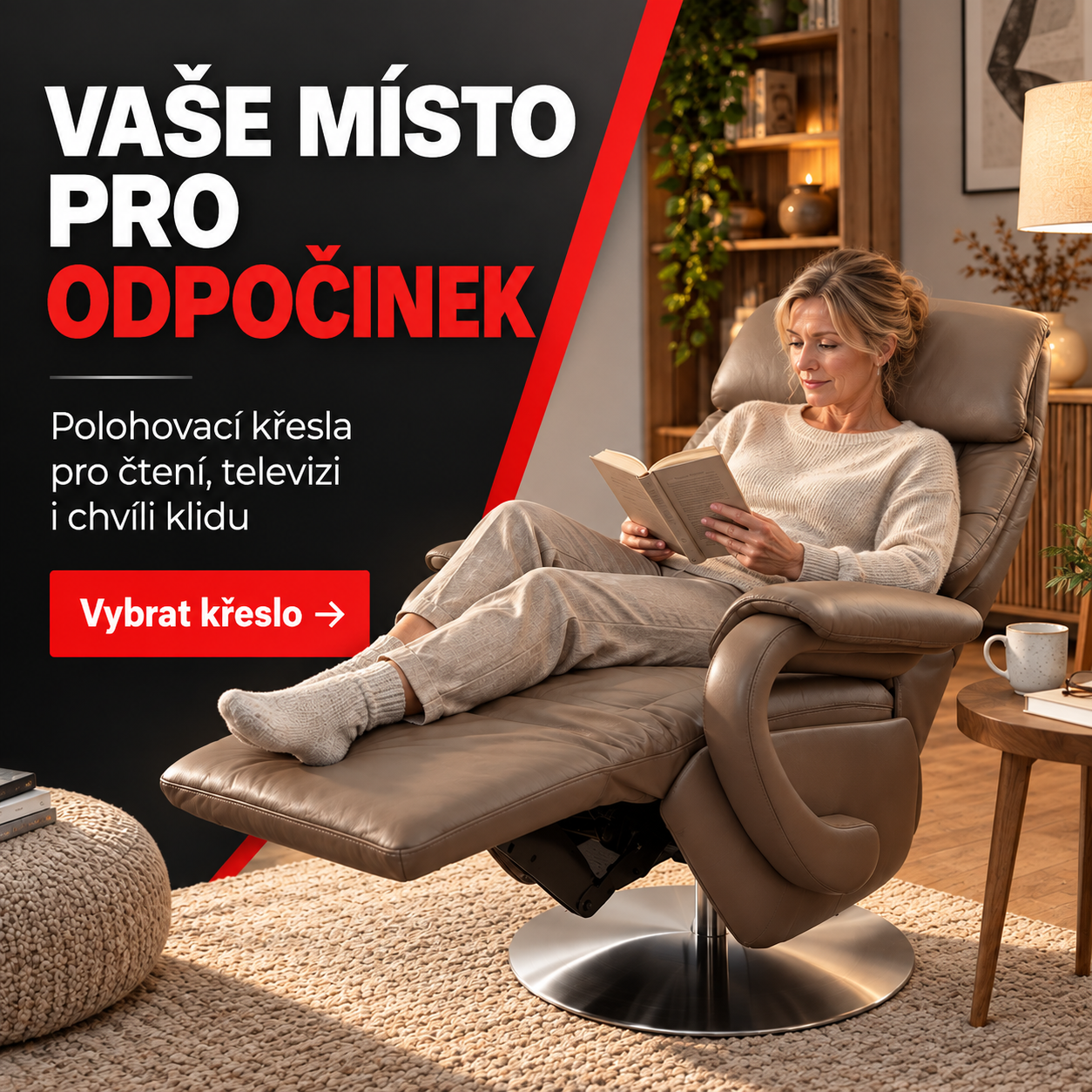 Výběr křesel pro individuální odpočinek