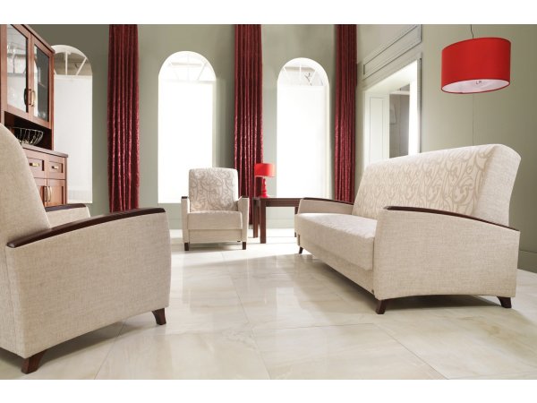 Rozkládací pohovka s úložným prostorem MODEL 03