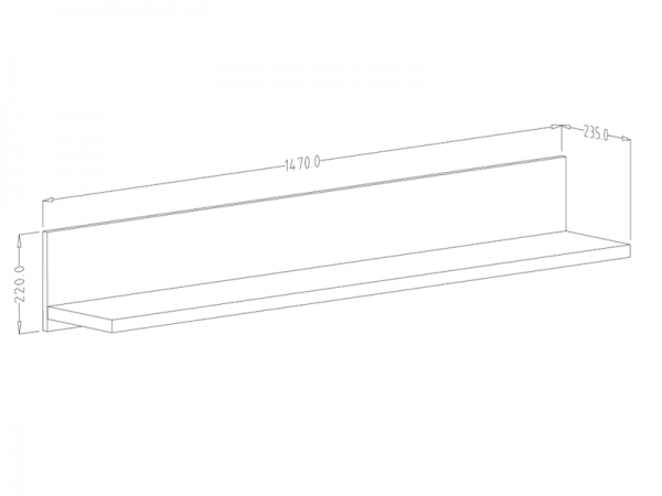 Nábytek do obývacího pokoje OLIN III Appenzellský smrk/černý mat