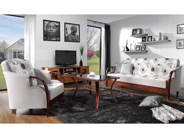 Rozkládací pohovka s úložným prostorem MODEL E