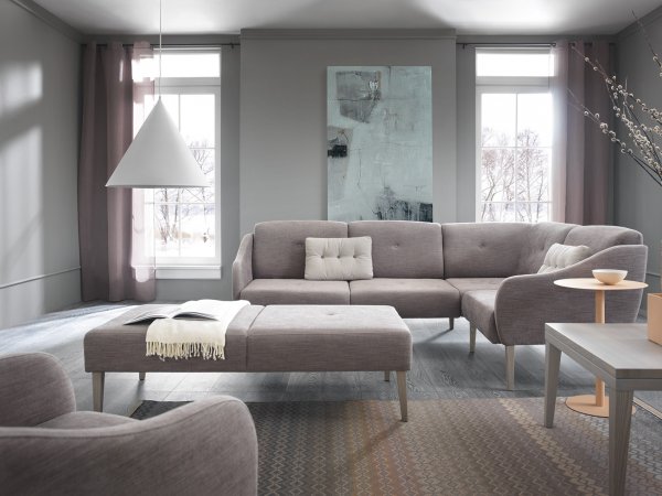 Retro rohová sedací souprava NAPOLI