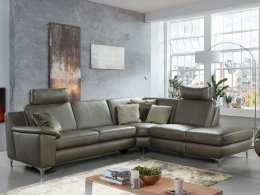 Kožená rohová sedací souprava PRISMA