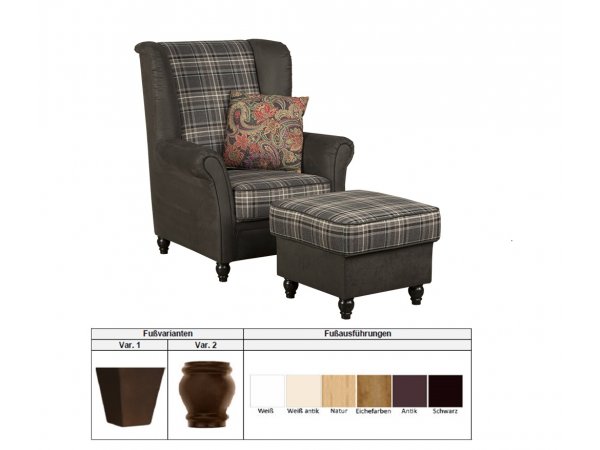 Křeslo ušák FÖHR