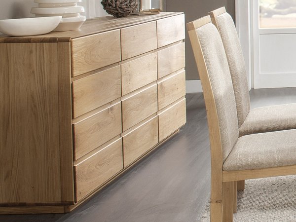 Dubová komoda ATLANTA typ 49 dub přírodní