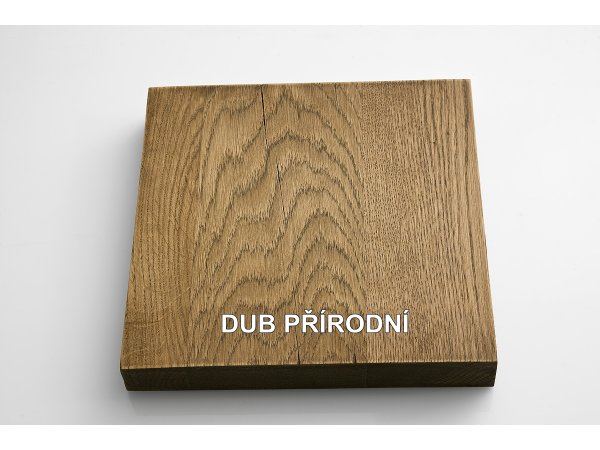 Jídelní stůl z masivu LEEDS tmavý dub bassano