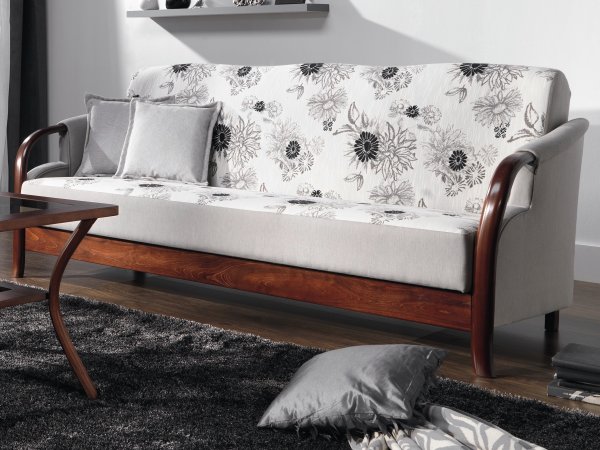 Rozkládací pohovka s úložným prostorem MODEL E