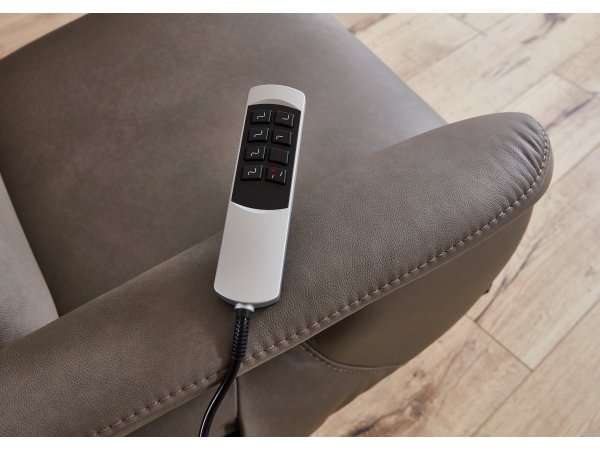 Kožené polohovací televizní křeslo SWITCH BALANCE 1