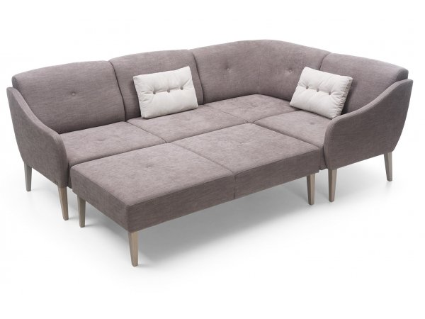 Retro rohová sedací souprava NAPOLI