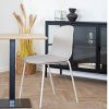 VÝPRODEJ : Jídelní židle Madalena, světle šedá 2 kusy – House Nordic