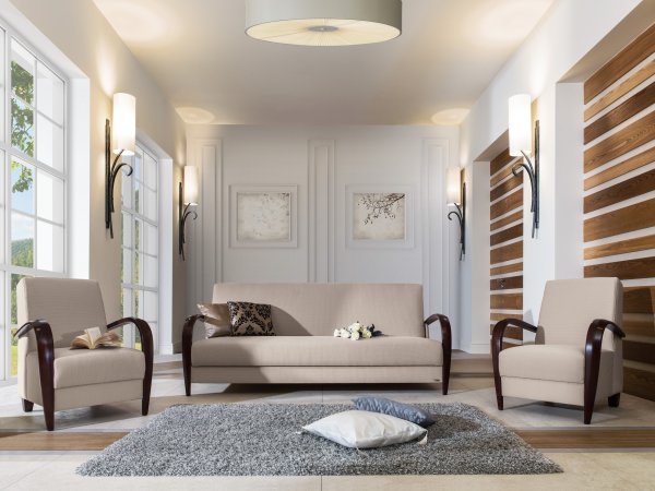 Rozkládací pohovka s úložným prostorem MODEL 11