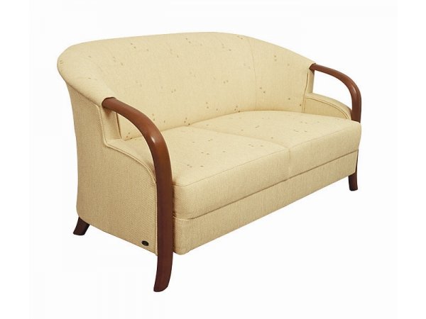 Křeslo s dřevěnými područkami MODEL D