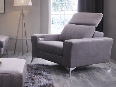Designové křeslo s funkcí relax DIVERSO