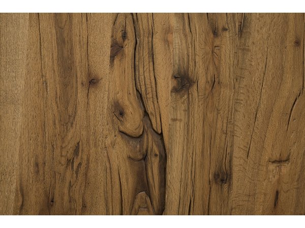 Jídelní stůl z masivu LEEDS tmavý dub bassano