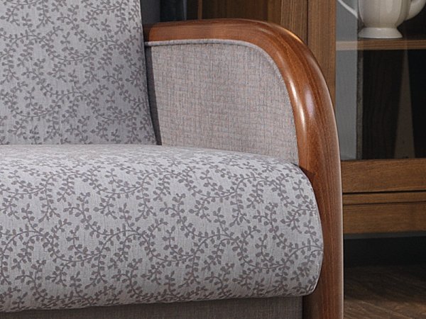 Křeslo s dřevěnými područkami GRÁCIE II