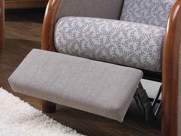 Křeslo s dřevěnými područkami GRÁCIE II