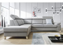 Rohová rozkládací sedací souprava SANTOS