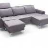 Designová rohová sedací souprava s funkcí relax DIVERSO