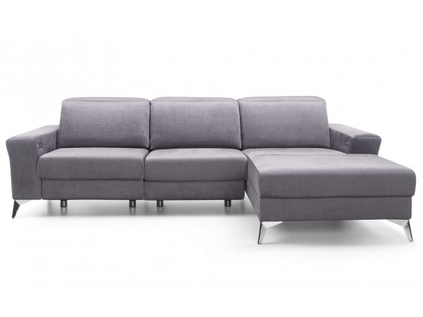 Designová rohová sedací souprava s funkcí relax DIVERSO