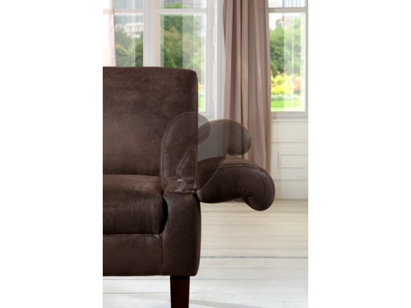 Pohovka ve venkovském stylu MALMÖ 182 cm