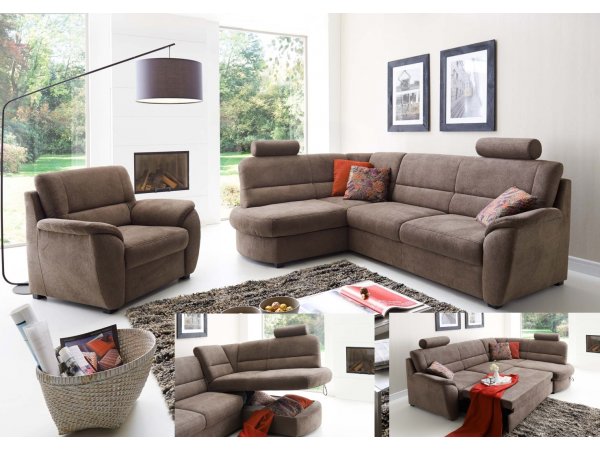 Rohová sedací souprava PANDORA