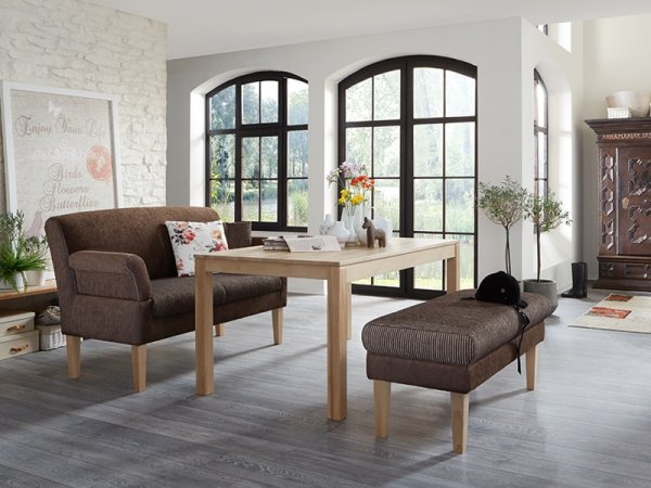 Lavice ve venkovském stylu MALMÖ 150 cm