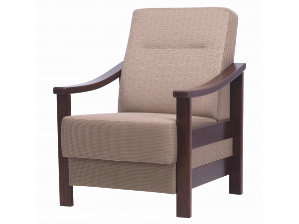 Křeslo s dřevěnými područkami MODEL O