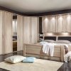 Moderní ložnice s nástavbou nad postelí LUXOR 2 dub segerau