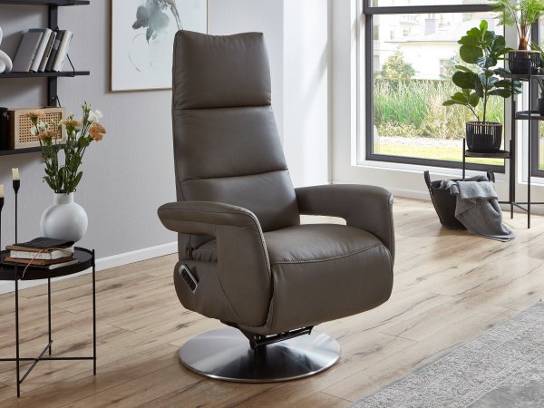 Kožené polohovací televizní křeslo SWITCH BALANCE 1