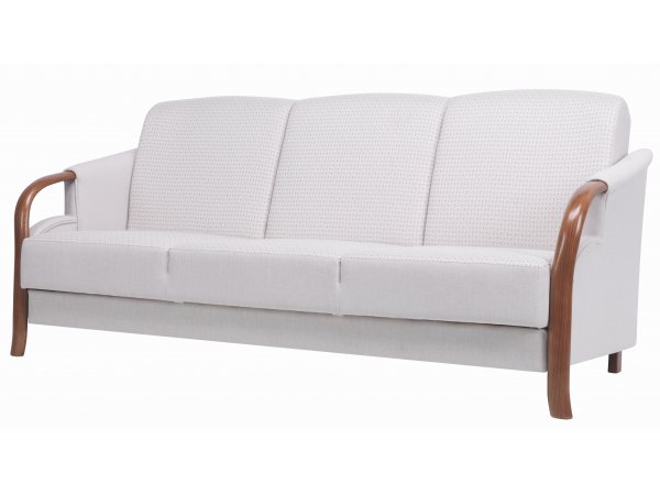 Křeslo s dřevěnými područkami MODEL D