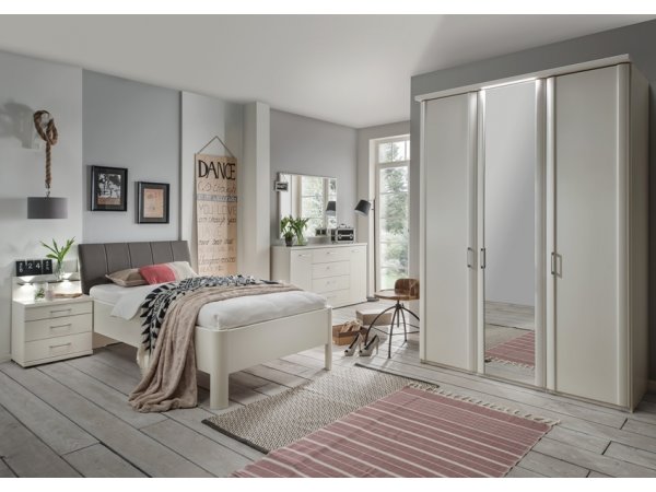 Ložnicová sestava pro jednu osobu BERN dub trueffel