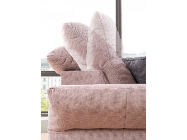 Malá prošívaná rohová sedací souprava COAST 3