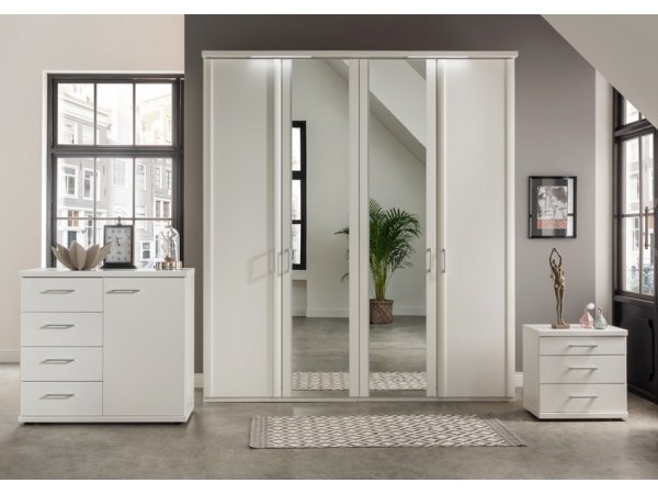 Ložnicová sestava pro jednu osobu BERN dub trueffel