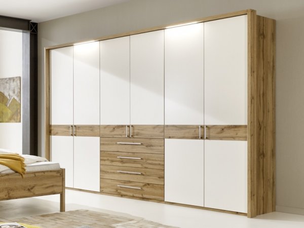 Ložnice PADUA alpská bílá/dub