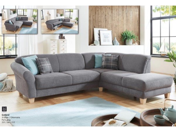 Samostatně stojící otoman GOTLAND