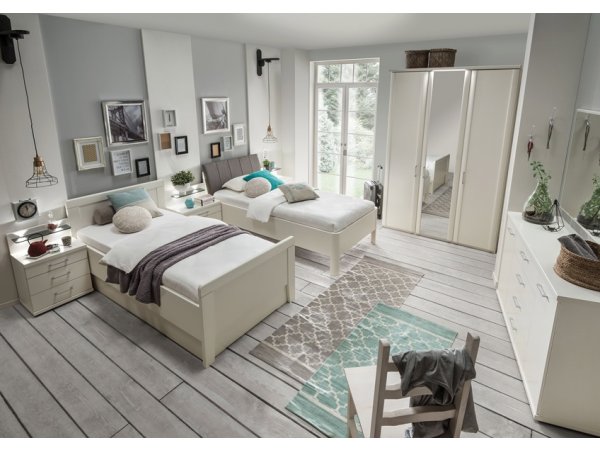 Ložnicová sestava pro jednu osobu BERN dub trueffel