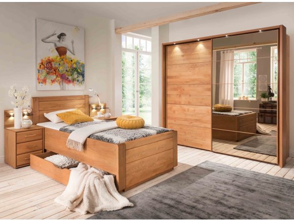 Postel pro jednu osobu LIDO 1 100x200 cm olše