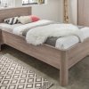 Postel pro jednu osobu BERN 100x200 cm dub trueffel