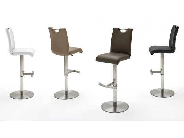 Barová otočná židle ALESI ekokůže