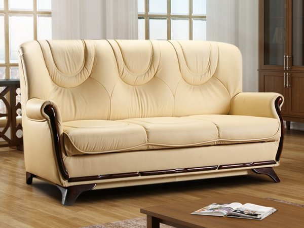 Kožené křeslo FREDERIK