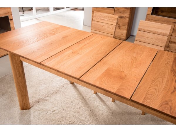 Dubový nábytek z masivu do obývacího pokoje a jídelny - DALLAS 6 dub pálený olejovaný