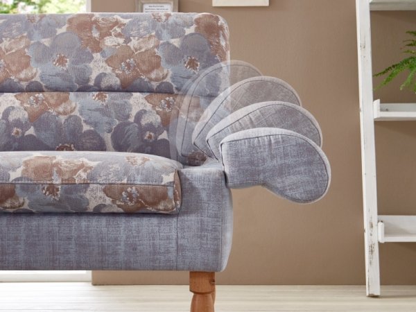 Pohovka ve venkovském stylu KIRUNA 196cm