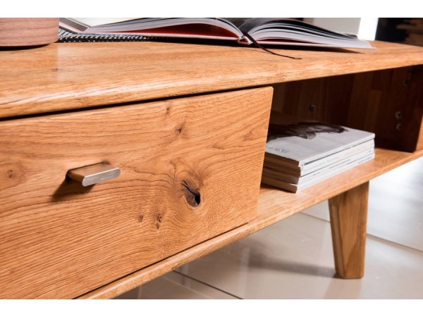 Dubový nábytek z masivu do obývacího pokoje a jídelny - DALLAS 3 dub olejovaný