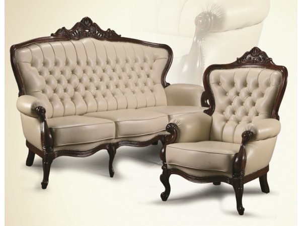 Kožené křeslo ROYAL