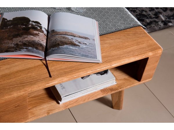 Dubový nábytek z masivu do obývacího pokoje a jídelny - DALLAS 3 dub olejovaný