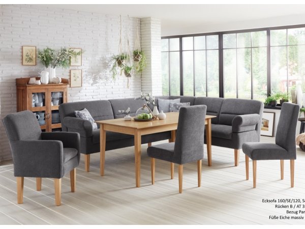 Pohovka ve venkovském stylu KIRUNA 196cm